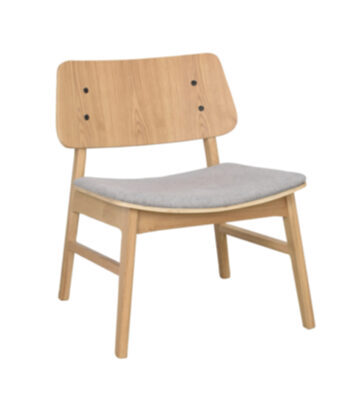 Design Sessel „Nagano“ - aus massivem Eichenholz