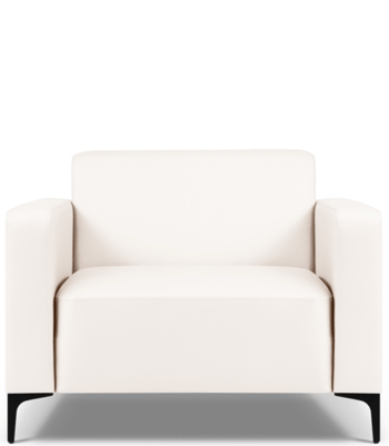 Outdoor lounge chair "Kos"- White