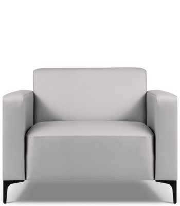 Outdoor lounge chair "Kos" - gray