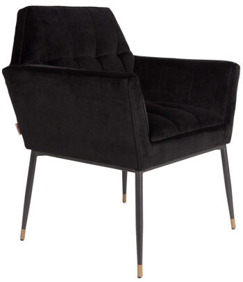 Kate Lounge Chair - Black