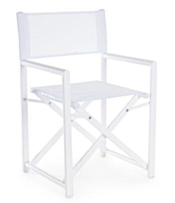 Taylor" outdoor folding chair - white