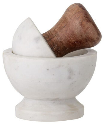 Noble mortar Ernfred incl. pestle made of marble