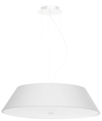 Modern chandelier "Vega LX" - White
