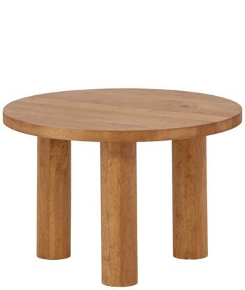 Solid wood coffee table "Duxbury" Ø 60 cm