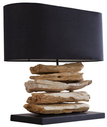 Table lamp "Riverine" 55 x 50 cm - Black