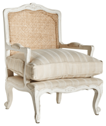 Classic design armchair "Zwet" - Off White