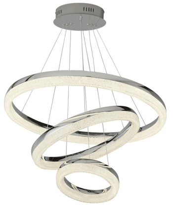 LED hanging lamp "Circle" Ø 65 cm