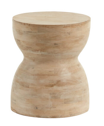 Handmade side table / stool Maza Ø 40 cm