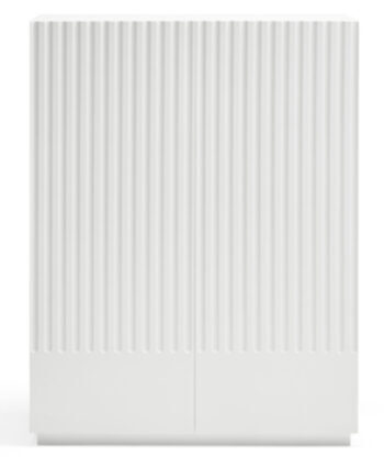 Kommode Doric White 92 x 120 cm