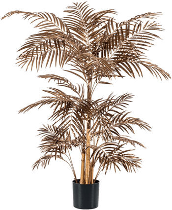Lebensechte Kunstpflanze „Areca Busch Bronze“, Höhe 145 cm