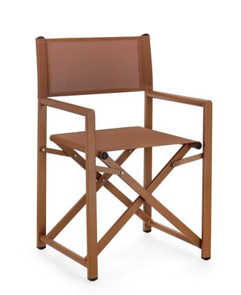 Outdoor folding chair "Taylor" - Pecan