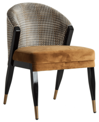 Extravaganter Design Stuhl „Brillon“