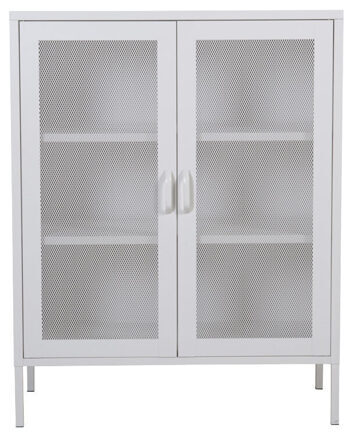 Storage cabinet Misha White 102 x 80 cm