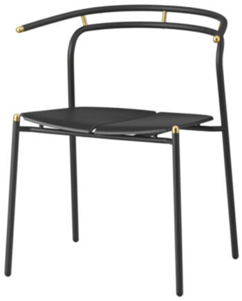 Design Chair Novo - Black/Gold