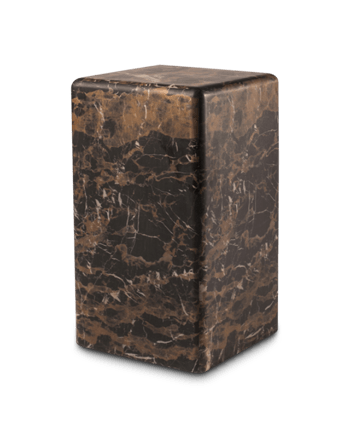 Deko- & Blumensäule Pillar S 61 cm - Brown Marble