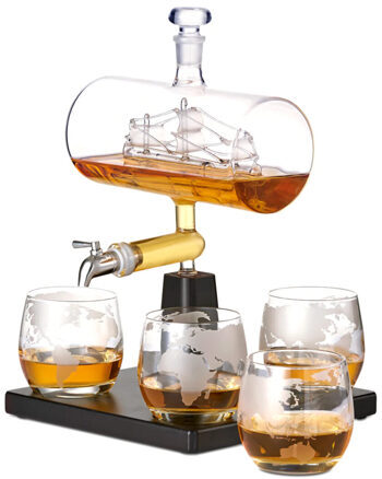 Hochwertiges „Ship Whisky“ Geschenkset