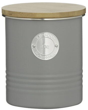 Tea Storage Jar Living Collection 14 cm - Pastel Grey