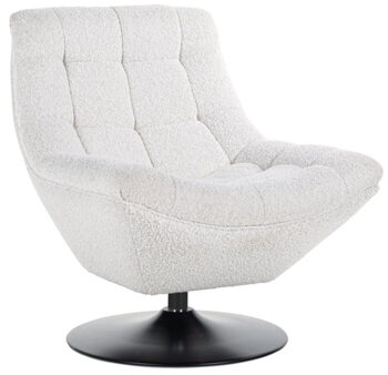 Richelle Design Swivel Chair - White
